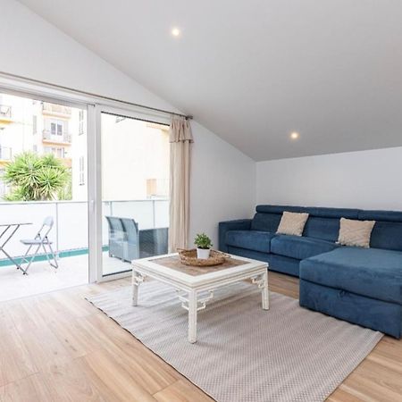 Studio Cozy Avec Terrasse N12 Niza Exterior foto